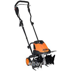 12 Amp Electric Tiller Corded Electric Tiller/Cultivator 18 W x 3.94 D