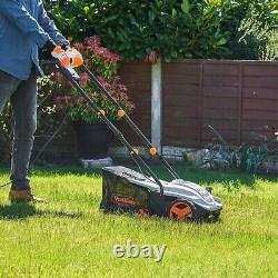 1500W Lawn Scarifier Electric Garden Rake 4 Working Depths Gardener Cultivator