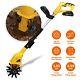 250rpm Cordless Electric Garden Tiller Cultivator With 20v Rechargeable Battery