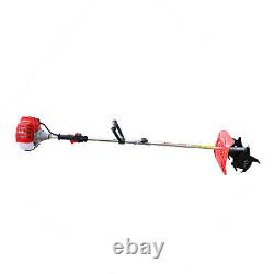 2-Stroke Garden Tiller/Cultivator Soil Gas Tiller Farm Plant Yard Tilling Tool