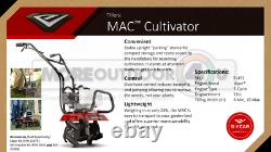31452 New Earthquake Mac Mini Cultivator 33cc Flower Bed Garden 5 Yr Warranty