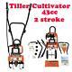 43cc 7200rpm Forward Rotating Front Tine Mini Tiller Cultivator Gas Powered 251