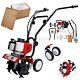 43cc 2 Stroke Forward Rotating Front Tine Mini Tiller Cultivator Gas Powered