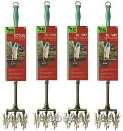 4 Lewis Tools Yard Butler RC-3 37 Rotary Garden Cultivators w Extendable Handle