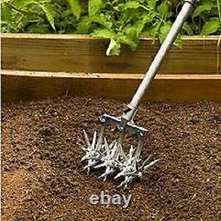 4 Lewis Tools Yard Butler RC-3 37 Rotary Garden Cultivators w Extendable Handle