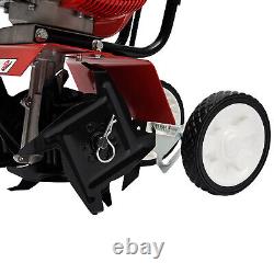 52CC 2Stroke Mini Tiller Cultivator Gas Powered Rototiller Garden Farm Tiller US