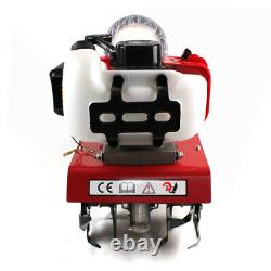 52cc 6500rpm Garden Cultivator 2-stroke Soil Gas Engine Mini Tiller Rototiller