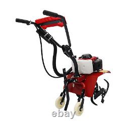 63cc 4-Stroke Gas Power Mini Tiller Cultivator Clearance