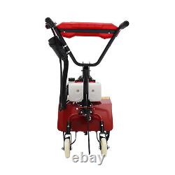 63cc 4-Stroke Gas Power Mini Tiller Cultivator Clearance