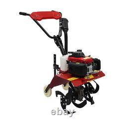 63cc 4-Stroke Gas Power Mini Tiller Cultivator Clearance