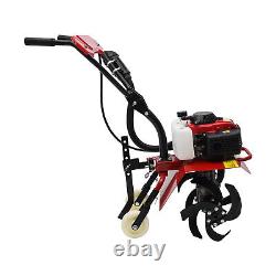 63cc 4-Stroke Gas Power Mini Tiller Cultivator Clearance