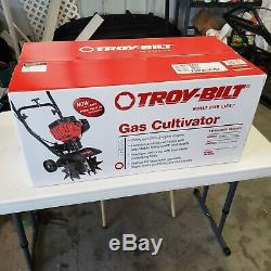 9 in. 25cc 2-cycle gas cultivator TROY BILT TB225 SPRING ASSIST STARTING