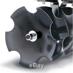 Agri-Fab Sleeve Hitch Disc Cultivator Attachment Easy Assembly Tow Behind