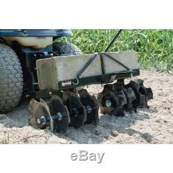 Agri-Fab Tow-Behind Disc Cultivator-Sleeve Hitch #45-02662-Garden Tractors