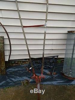 Antique Garden Cultivator Plow With Blade Good Wheel Great Condition
