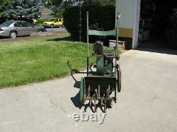Antique Roto Hoe tiller powered by antique Lauson gas engine