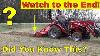 Are You Doing It Right Tilling With A Tractor