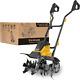 By Eveage 18-inch 13.5amp Electric Corded Garden Tiller & Cultivator, 120v Rotot