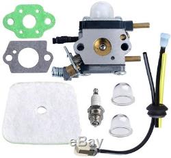 Carburetor With Air Filter Repower Kit For 2-Cycle Mantis 7222 Tiller Cultivator
