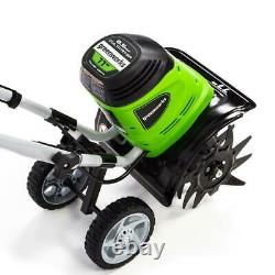Corded Electric Cultivator Forward-rotating Powerful Easy Fold Down 8.5-Amp 1in