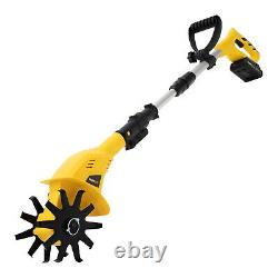 Cordless Garden Tiller, Electric Cultivator Rototiller Yard Lawn Power Tools 20V