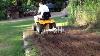 Cub Cadet 1450 In Garden With Cultivator