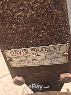 David Bradley Cultivator, Plow, Garden, Single Row, Sears Roebuck