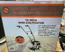 Dirty Hand Tools (10) 43cc 2-Cycle Mini-Cultivator Tiller Brand New