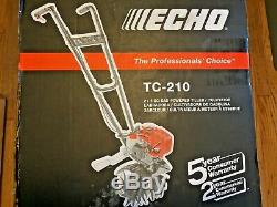 ECHO Tiller Cultivator 9 in. 21.2 cc Gas Kickstand Lightweight Commercial