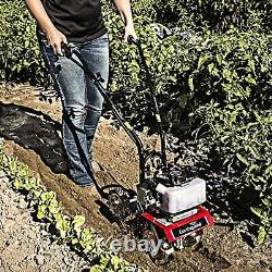 Earthquake 33cc Front Tine 2-cycle Gas Tiller/Cultivator 8 Depth 6 10 Width
