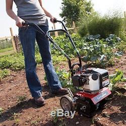 Earthquake MC43 Mini Cultivator Tiller with 43cc 2-Cycle Viper Engine 5 Year