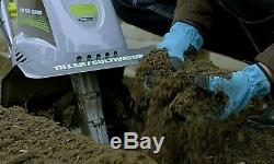 Earthwise 11-Inch 8.5-Amp Corded Electric Tiller and Cultivator TC70001