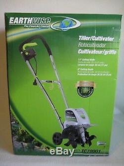 Earthwise Rototiller TC70001 Corded Electric 8.5-Amp Tiller Cultivator