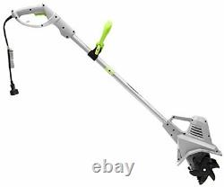 Earthwise TC70025 7.5-Inch 2.5-Amp Corded Electric Tiller/Cultivator Grey