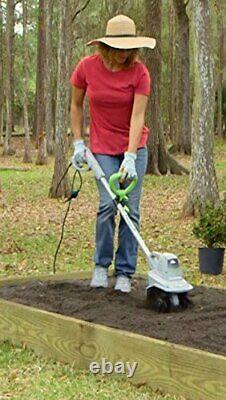 Earthwise TC70025 7.5-Inch 2.5-Amp Corded Electric Tiller/Cultivator Grey