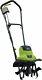 Earthwise Tc70065 6.5-amp 11-inch Corded Electric Tiller/cultivator, Green