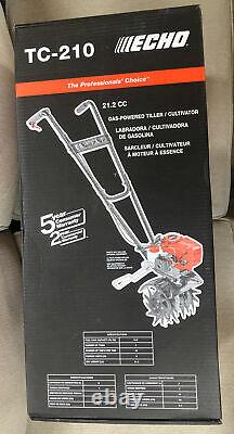 Echo TC-210 Gas Powered Tiller/Cultivator Brand New Factory Sealed