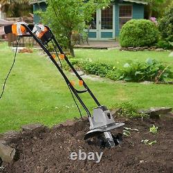 Electric 1050W Tiller Garden Soil Cultivator/Rotavator 32cm Cutting