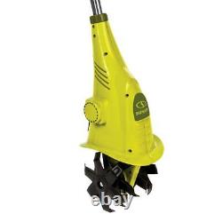 Electric Corded 6-in Cultivator Durable Rotating Outdoor Garden Tool 2.5-Amp