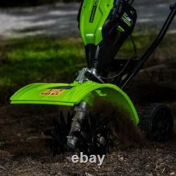 Electric Cordless Garden Cultivator Outdoor Power Rototiller Equipment Tool Only