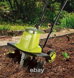 Electric Garden Tiller/ Lawn Cultivator height-adjustable, 16'', 13.5 Amp TJ604E