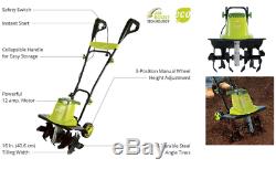 Electric Tiller 16'' Garden Cultivator Rototiller Yard Lawn Power Tool Equipment