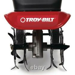 Electric Tiller Cultivator Corded Lightweight Powerful Forward Rotating Tines