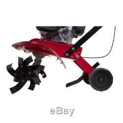 Front-Tine Tiller 150cc Gas Powered Cultivator Heavy Duty Gear Drive System