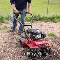 Front-Tine Tiller 150cc Gas Powered Cultivator Heavy Duty Gear Drive System