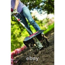 Garden Cultivator Attachment Add-On 9 in. Turning Soils Outdoor Yard Planting