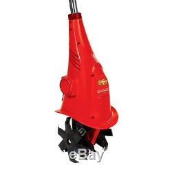 Garden Cultivator Corded Electric 6 3 Inch 2 5 Amp Outdoor Power Equipment Red