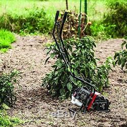 Garden Tillers Gas Powered And Cultivators Mini Small 2 Cycle 25CC Landscaping