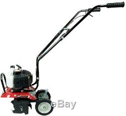 Gas Garden Cultivator Soil Tilling Weeding Aerating Lawn CARB Compliant Gasoline