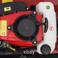Gas Power Equipment 63cc 4-Stroke Portable Gas Garden Tiller Cultivator 1600W